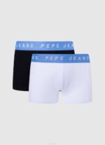 Pepe Jeans 2kpl joustavat puuvillahousut miehet valkoinen TB001149 - Image 4