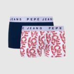 Pepe Jeans 2kpl joustavia puuvillaboksereita miehet multi TB001151