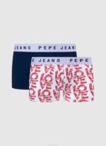 Pepe Jeans 2kpl joustavia puuvillaboksereita miehet multi TB001151
