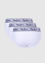 Pepe Jeans 3kpl joustavat puuvillahousut miehet valkoinen TB001156 - Image 2