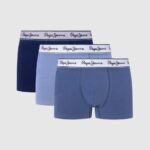Pepe Jeans 3kpl joustavia puuvillaboksereita miehet utseva TB001162