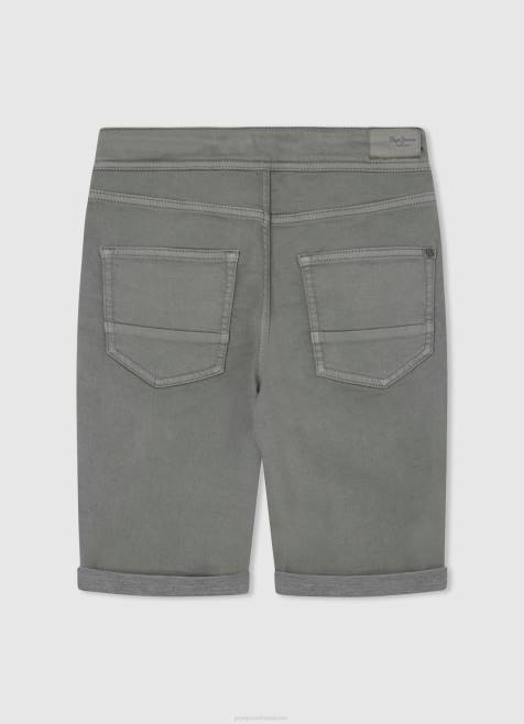 Pepe Jeans 5 taskua puuvillaiset bermuda-shortsit poika valu TB001679 - Image 2