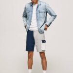 Pepe Jeans abelin väriset shortsit miehet jarman TB001117