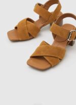 Pepe Jeans altea basic mokkanahkasandaalit naiset konjakki TB00649 - Image 3