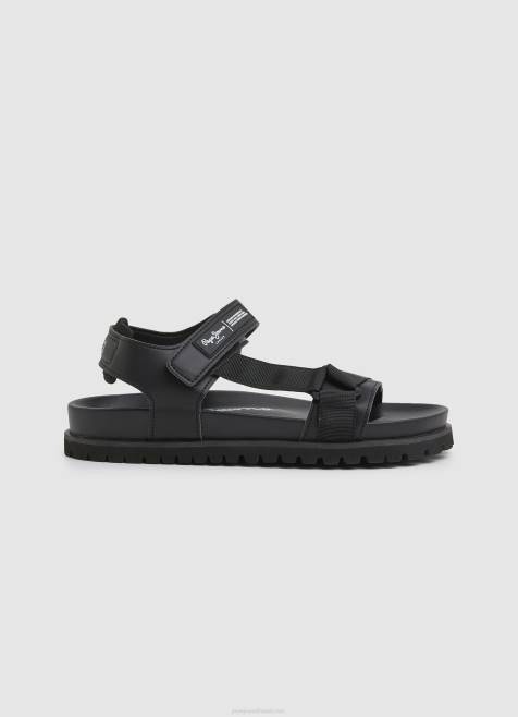 pepe_jeans_anatomiset_korkkisandaalit_miehet_musta_tb001279.jpg Pepe Jeans anatomiset korkkisandaalit miehet musta TB001279 - Image 1