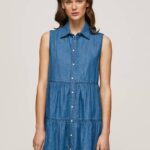 Pepe Jeans arya lyhyt denim mekko naiset denim TB00183