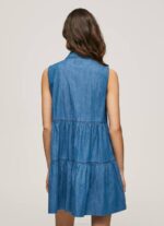 Pepe Jeans arya lyhyt denim mekko naiset denim TB00183 - Image 4