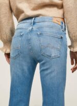 Pepe Jeans aubrey midrise slim fit farkut naiset denim TB0069 - Image 5