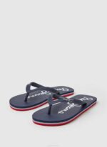 Pepe Jeans Bay Beachin perusvarvastossut miehet laivasto TB001258 - Image 3