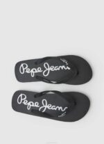 Pepe Jeans Bay Beachin perusvarvastossut miehet musta TB001265 - Image 2