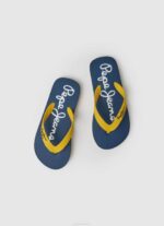 Pepe Jeans Bay Beachin perusvarvastossut poika laivasto TB001557 - Image 2