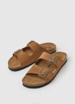 Pepe Jeans bio mokkanahkaa sandaalit miehet rusketus TB001273 - Image 3