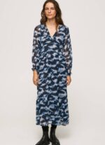 Pepe Jeans blita-kuvioinen midi-mekko naiset multi TB00194 - Image 2