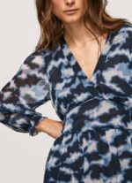 Pepe Jeans blita-kuvioinen midi-mekko naiset multi TB00194 - Image 3