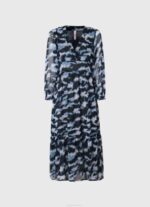 Pepe Jeans blita-kuvioinen midi-mekko naiset multi TB00194 - Image 5