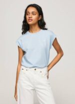 Pepe Jeans bloom basic t-paita logolla naiset lahti TB00448