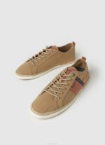 Pepe Jeans blucher canvas lenkkarit miehet kameli TB001195 - Image 3