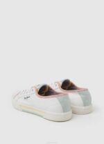 Pepe Jeans brady bandan canvas -lenkkarit naiset valkoinen TB00632 - Image 4