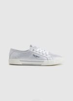 Pepe Jeans brady party -peruslenkkarit naiset hopea TB00626