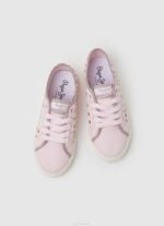 Pepe Jeans brady shine -peruslenkkarit tyttö pehmeä pinkki TB001322 - Image 2