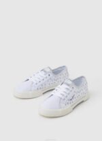 Pepe Jeans brady shine -peruslenkkarit tyttö valkoinen TB001323 - Image 3