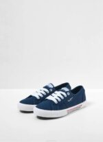 Pepe Jeans bradyn peruslenkkarit naiset laivasto TB00637 - Image 2