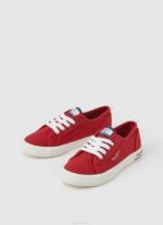 Pepe Jeans bradyn peruslenkkarit poika punainen TB001544 - Image 3