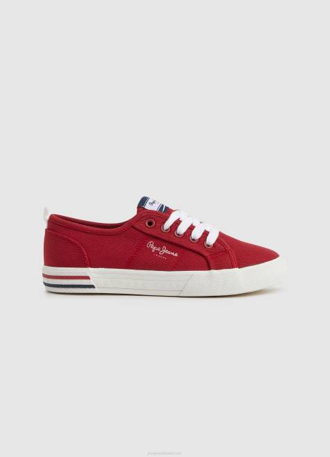 pepe_jeans_bradyn_peruslenkkarit_poika_punainen_tb001544.jpg Pepe Jeans bradyn peruslenkkarit poika punainen TB001544 - Image 1