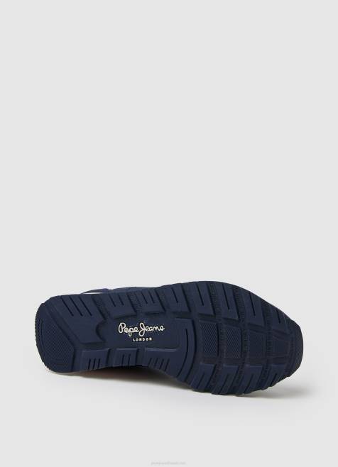 Pepe Jeans brit heritage -yhdistelmälenkkarit poika laivasto TB001528 - Image 5
