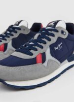 Pepe Jeans brit man studio retro tennarit miehet harmaa TB001181 - Image 5
