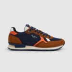 Pepe Jeans brit man studio retro tennarit miehet konjakki TB001176