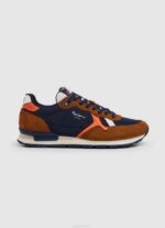 Pepe Jeans brit man studio retro tennarit miehet konjakki TB001176