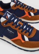 Pepe Jeans brit man studio retro tennarit miehet konjakki TB001176 - Image 5