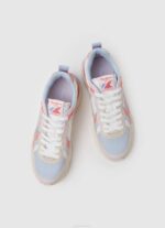 Pepe Jeans brit pro kirkkaat juoksulenkkarit naiset pehmeä pinkki TB00575 - Image 3