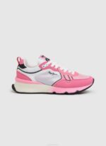 Pepe Jeans brit pro neon -yhdistelmälenkkarit naiset neon pinkki TB00577