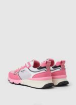 Pepe Jeans brit pro neon -yhdistelmälenkkarit naiset neon pinkki TB00577 - Image 4