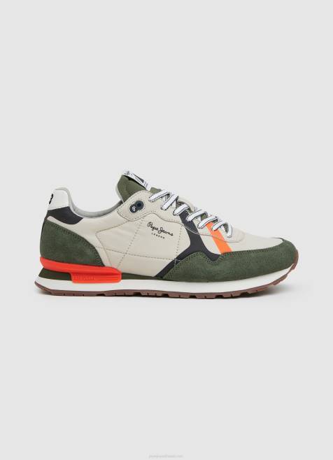 pepe_jeans_brit_yhdistelmalenkkarit_miehet_khakin_vihrea_tb001185.jpg Pepe Jeans brit yhdistelmälenkkarit miehet khakin vihreä TB001185 - Image 1