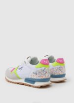 Pepe Jeans brittiläiset neon-yhdistelmälenkkarit tyttö valkoinen TB001316 - Image 4