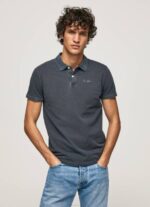 Pepe Jeans brodeerattu logo pikee poolopaita miehet dulwich TB001097