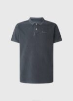 Pepe Jeans brodeerattu logo pikee poolopaita miehet dulwich TB001097 - Image 5