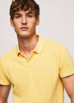 Pepe Jeans brodeerattu logo pikee poolopaita miehet paistaa TB001081
