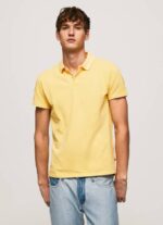 Pepe Jeans brodeerattu logo pikee poolopaita miehet paistaa TB001081 - Image 3