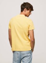 Pepe Jeans brodeerattu logo pikee poolopaita miehet paistaa TB001081 - Image 4