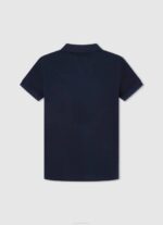 Pepe Jeans brodeerattu logo pikee poolopaita poika dulwich TB001673 - Image 2