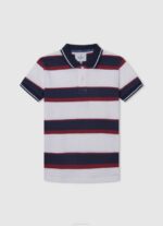 Pepe Jeans brodeerattu logo pikee poolopaita poika dulwich TB001673 - Image 5