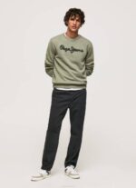 Pepe Jeans brodeerattu logo puuvillapusero miehet valu TB00874 - Image 2