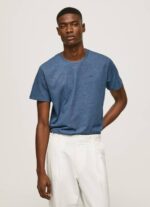 Pepe Jeans brodeerattu logollinen t-paita miehet jarman TB00975