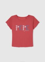 Pepe Jeans brodeerattu paitapusero tyttö valkoinen TB001423 - Image 5