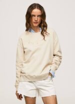 Pepe Jeans brodeerattu puuvillapusero naiset harrastaja TB00272