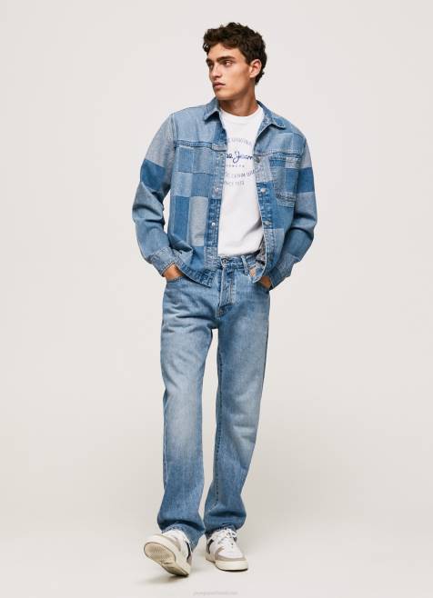 pepe_jeans_byron_midrise_rennon_mallin_farkut_miehet_denim_tb00811.jpg Pepe Jeans byron midrise rennon mallin farkut miehet denim TB00811 - Image 1
